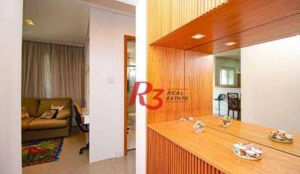 Apartamento à venda, 58 m² por R$ 587.000,00 - Boqueirão - Santos/SP