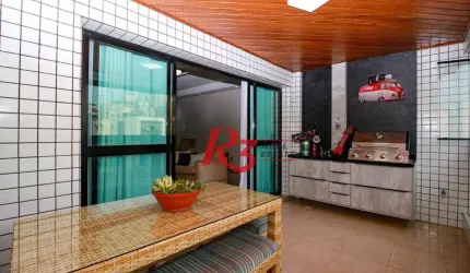 Apartamento à venda, 155 m² por R$ 1.980.000,00 - Gonzaga - Santos/SP
