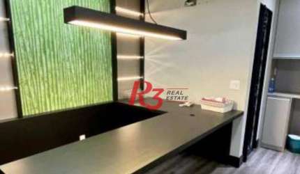 Sala para alugar, 45 m² por R$ 4.067,60/mês - Encruzilhada - Santos/SP