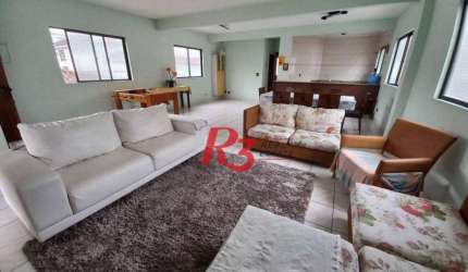 Casa com 5 dormitórios à venda, 330 m² - Embaré - Santos/SP