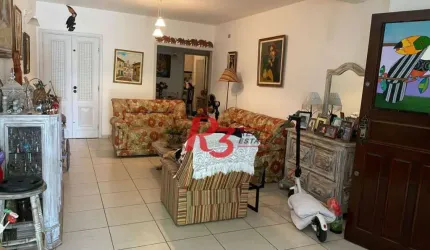 Casa com 4 dormitórios à venda, 250 m² - José Menino - Santos/SP