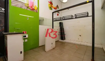 Loja para alugar, 60 m² - Gonzaga - Santos/SP