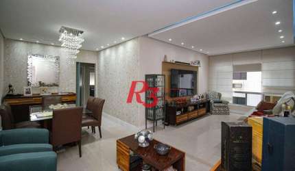 Apartamento à venda, 125 m² por R$ 950.000,00 - Embaré - Santos/SP