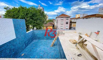 Casa com 3 dormitórios à venda, 290 m² - Boqueirão - Santos/SP