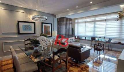 Apartamento à venda, 180 m² por R$ 1.400.000,00 - Gonzaga - Santos/SP