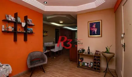 Apartamento com 2 dormitórios à venda, 120 m² por R$ 500.000,00 - Marapé - Santos/SP