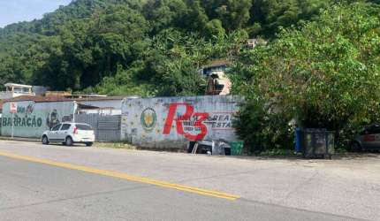 Terreno, 1840 m² - venda por R$ 4.000.000,00 ou aluguel por R$ 20.000,00/mês - Marapé - Santos/SP