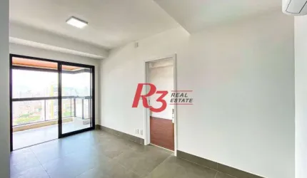 Apartamento com 1 dormitório para alugar, 54 m² por R$ 6.000,00/ano - Boqueirão - Santos/SP