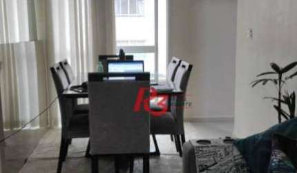 Apartamento com 2 dormitórios à venda, 64 m² por R$ 568.000,00 - Campo Grande - Santos/SP