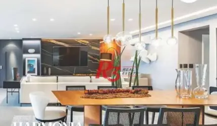 Apartamento à venda, 344 m² por R$ 6.300.000,00 - Aparecida - Santos/SP