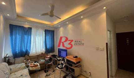 Apartamento à venda, 66 m² por R$ 360.000,00 - José Menino - Santos/SP