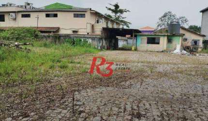 Terreno à venda, 3200 m² por R$ 5.000.000,00 - Vila Paulista - Cubatão/SP