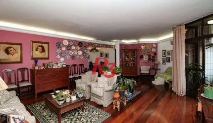 Apartamento à venda, 181 m² por R$ 850.000,00 - Pompéia - Santos/SP