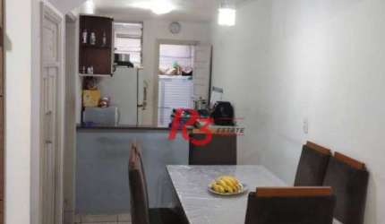 Casa à venda, 132 m² por R$ 695.000,00 - Macuco - Santos/SP