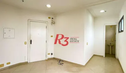 Sala para alugar, 44 m² por R$ 2.900,02/mês - Gonzaga - Santos/SP