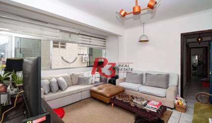Apartamento à venda, 82 m² por R$ 360.000,00 - José Menino - Santos/SP