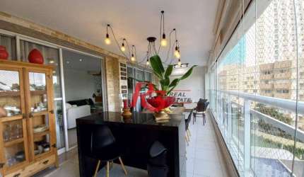 Apartamento, 158 m² - venda por R$ 1.300.000,00 ou aluguel por R$ 9.491,00/mês - Enseda - Guarujá/SP