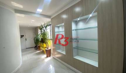Cobertura à venda, 266 m² por R$ 715.000,00 - Centro - São Vicente/SP