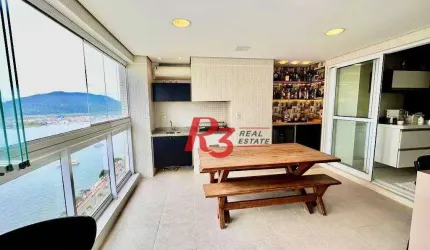 Apartamento à venda, 189 m² por R$ 2.553.000,00 - Ponta da Praia - Santos/SP