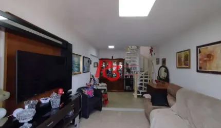 Cobertura à venda, 223 m² por R$ 1.260.000,00 - Aparecida - Santos/SP