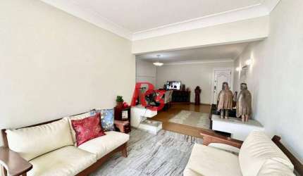Apartamento com 2 dormitórios à venda, 188 m² por R$ 1.032.000,00 - José Menino - Santos/SP