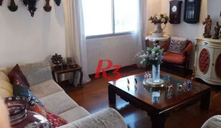 Apartamento com 4 dormitórios à venda, 190 m² por R$ 1.280.000,00 - José Menino - Santos/SP