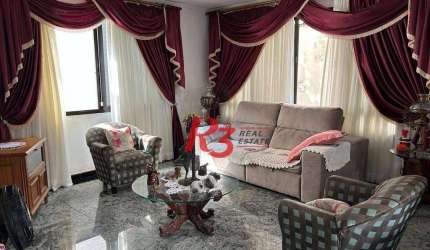 Sobrado com 4 dormitórios à venda, 160 m² por R$ 1.488.000,00 - Embaré - Santos/SP