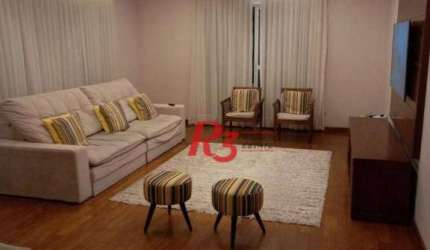 Apartamento à venda, 234 m² por R$ 3.392.000,00 - Embaré - Santos/SP