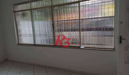 Casa com 3 dormitórios para alugar, 92 m² por R$ 5.250,00/mês - Aparecida - Santos/SP