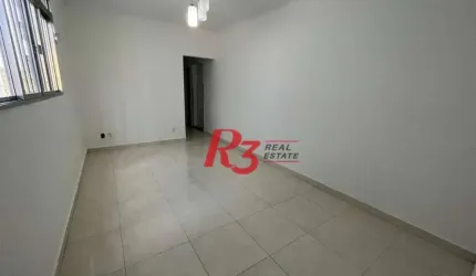 Apartamento com 2 dormitórios à venda, 93 m² por R$ 420.000,00 - Marapé - Santos/SP