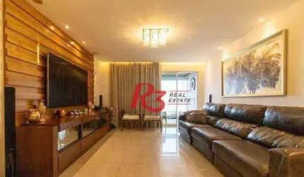 Apartamento à venda, 211 m² por R$ 3.150.000,00 - Embaré - Santos/SP