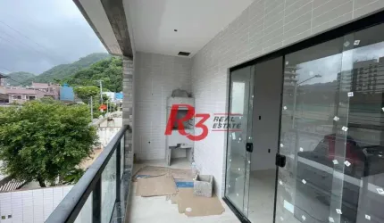Sobreposta Alta com 3 dormitórios, 3 suítes e varanda gourmet  à venda, 127 m² por R$ 898.000 - Vila Belmiro - Santos/SP