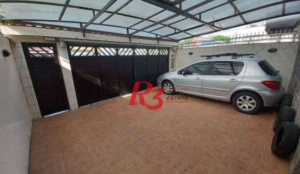 Casa com 3 dormitórios à venda, 157 m² por R$ 945.000,00 - Encruzilhada - Santos/SP