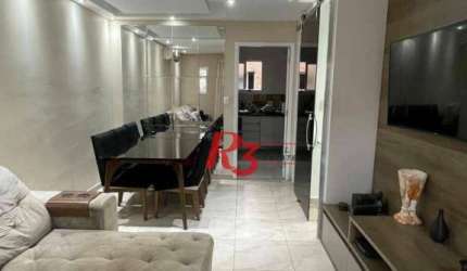 Village à venda, 124 m² por R$ 685.000,00 - Marapé - Santos/SP