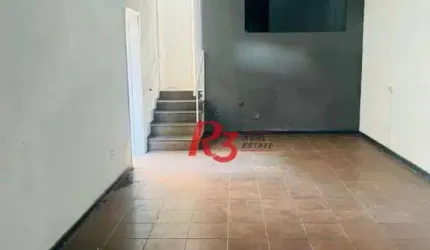 Loja para alugar, 80 m² por R$ 6.500,00/mês - Macuco - Santos/SP