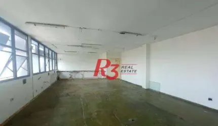 Sala à venda, 92 m² por R$ 550.000,00 - Marapé - Santos/SP