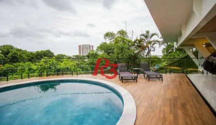 Casa à venda, 600 m² por R$ 7.900.000,00 - Marapé - Santos/SP