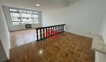 Apartamento com 3 dormitórios à venda, 167 m² por R$ 1.100.000,00 - Pompéia - Santos/SP