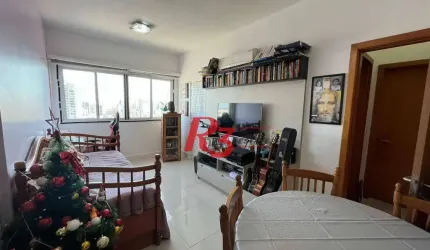 Apartamento com 1 dormitório à venda, 51 m² por R$ 580.000,00 - Vila Belmiro - Santos/SP