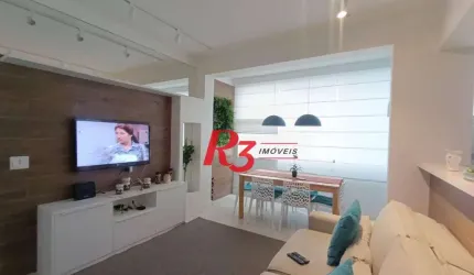 Apartamento com 2 dormitórios à venda, 96 m² por R$ 600.000,00 - José Menino - Santos/SP