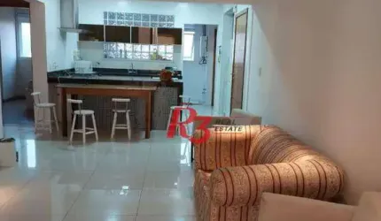Apartamento, 141 m² - venda por R$ 2.330.000,00 ou aluguel por R$ 16.000,00/mês - Aparecida - Santos/SP