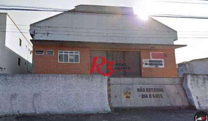 Galpão, 1000 m² - venda por R$ 6.500.000,00 ou aluguel por R$ 40.033,32/mês - Macuco - Santos/SP