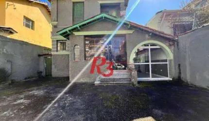 Casa, 252 m² - venda por R$ 1.400.000,00 ou aluguel por R$ 9.675,99/mês - Vila Belmiro - Santos/SP