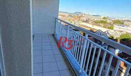 Apartamento à venda, 50 m² por R$ 415.000,00 - Vila Matias - Santos/SP