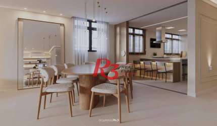 Apartamento com 4 dormitórios à venda, 240 m² por R$ 2.760.000,00 - Boqueirão - Santos/SP