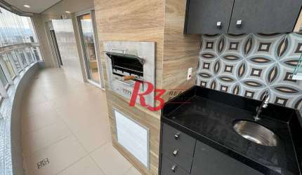 Apartamento à venda, 131 m² por R$ 1.840.000,00 - Boqueirão - Santos/SP