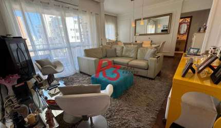 Apartamento com 4 dormitórios à venda, 149 m² por R$ 1.530.000,00 - Boqueirão - Santos/SP