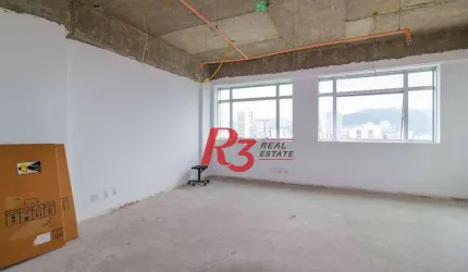 Sala para alugar, 41 m² por R$ 3.000,00/mês - Vila Matias - Santos/SP