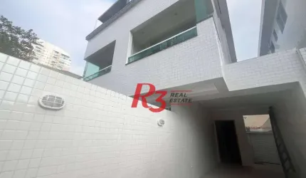 Casa à venda, 150 m² por R$ 980.000,00 - Ponta da Praia - Santos/SP