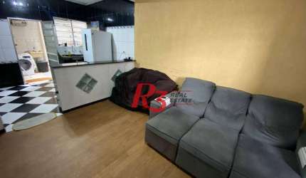 Casa à venda, 100 m² por R$ 280.000,00 - Rádio Club - Santos/SP